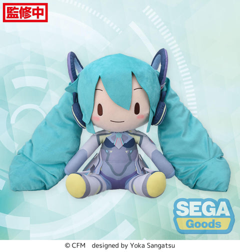 SEGA fuwa petit Hatsune Miku MIKU WITH YOU 2024 Plush (LL) All Character Vocal Series 01: Hatsune Miku [PREORDER with deadline]