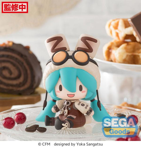 SEGA fuwa petit Hatsune Miku Series Chibi Figure Marshmallow Hot Cocoa [PREORDER with deadline]