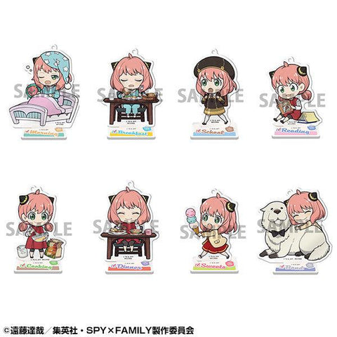 SPY × FAMILY MEGAHOUSE Tokotoko Acrylic Stand vol.2(set 8)