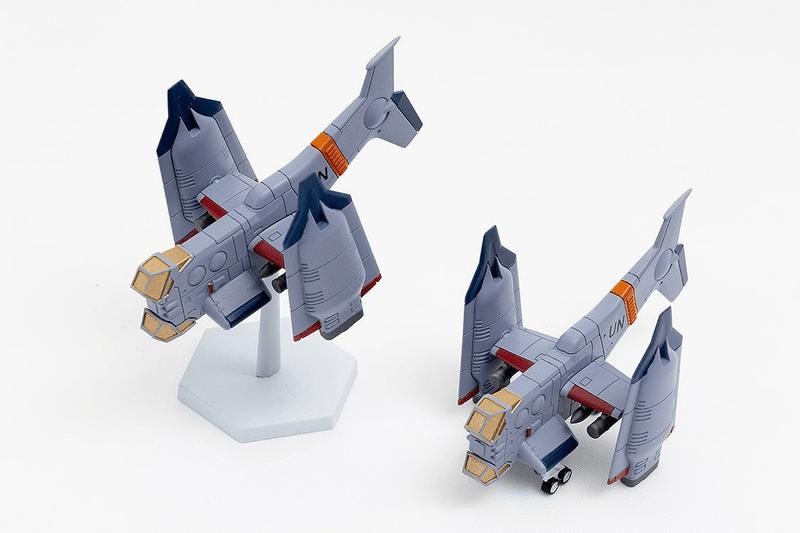 SYUTO Tiny Scale 1/350 "Evangelion: New Theatrical Edition" UNAF Close Air Support VTOL Aircraft YAGR-3B