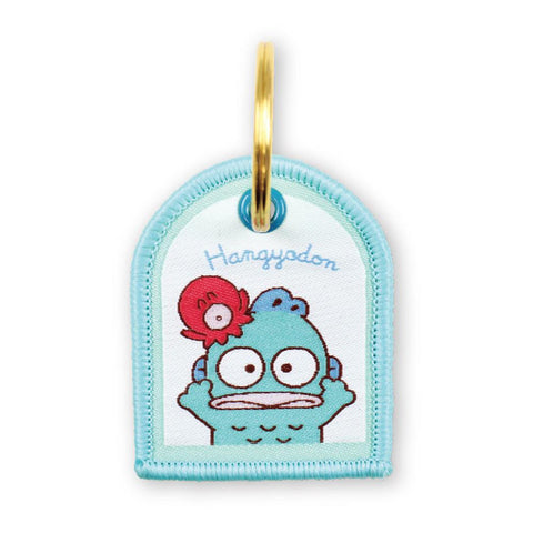 Sanrio Characters Yamano Shigyou Secret Patch Key Ring Konnichiwa(1 Random)