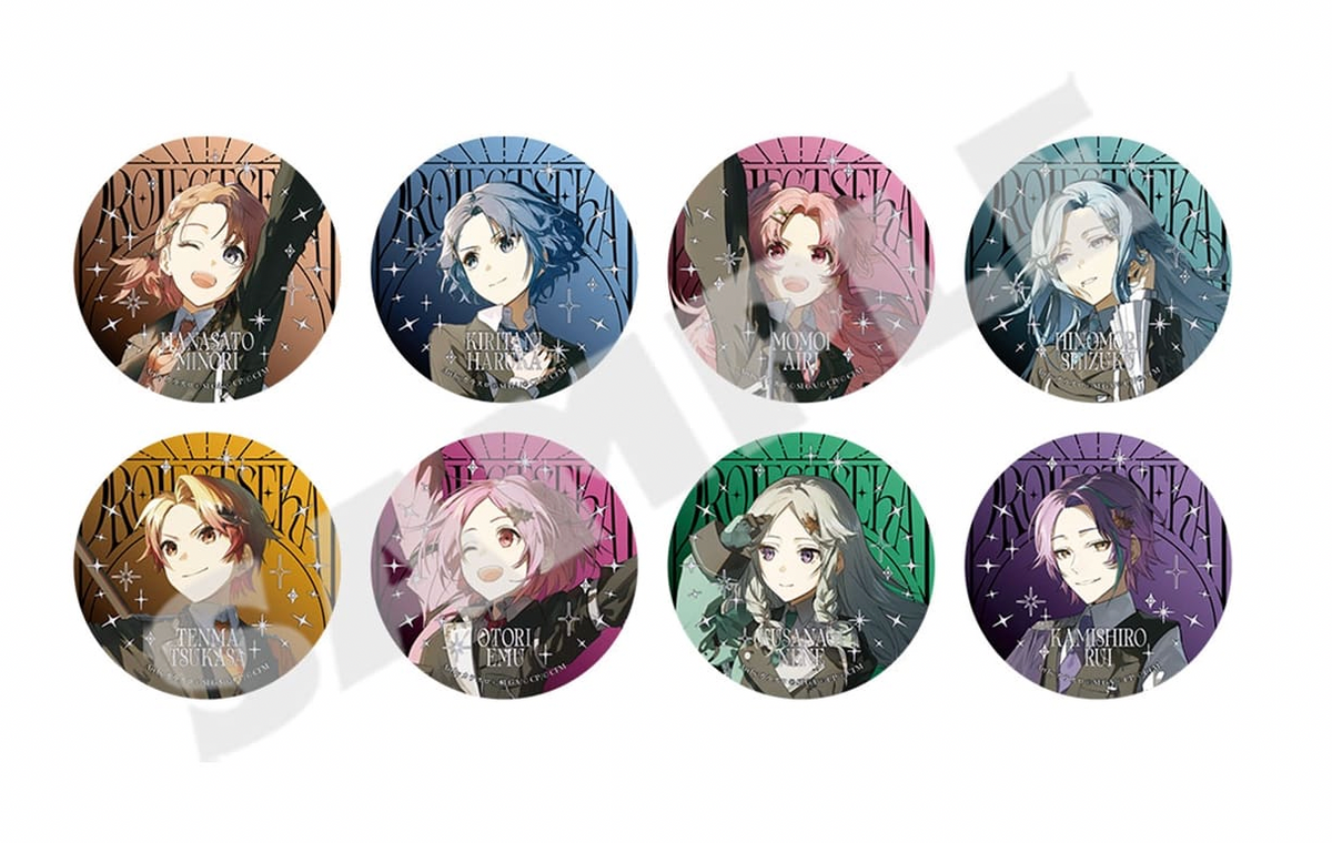 Project SEKAI: Colorful Stage! - 6th Anniversary Foil-Stamped Can Badge Collection C (MORE MORE JUMP! & Wonderlands x Showtime) Blind Pack