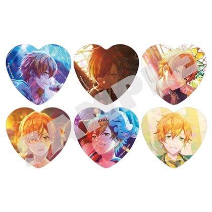 Sega Project SEKAI Colorful Stage! feat. Hatsune Miku H/Art Collection Vol. 1 Akito Shinonome Heart-Shaped Trading Badge