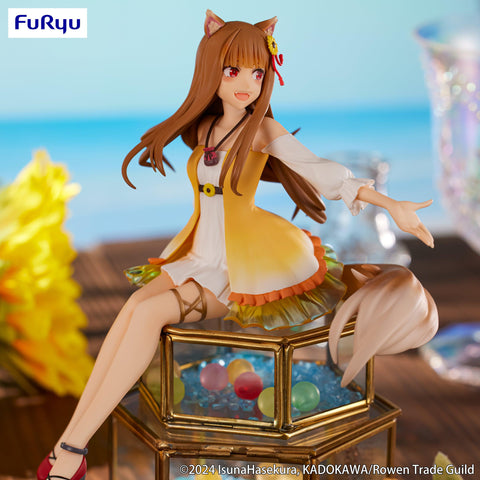 Spice and Wolf FuRyu Noodle Stopper Figure Holo Sunflower Dress ver.