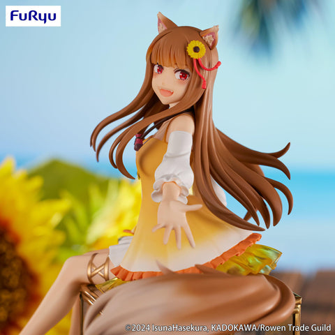 Spice and Wolf FuRyu Noodle Stopper Figure Holo Sunflower Dress ver.