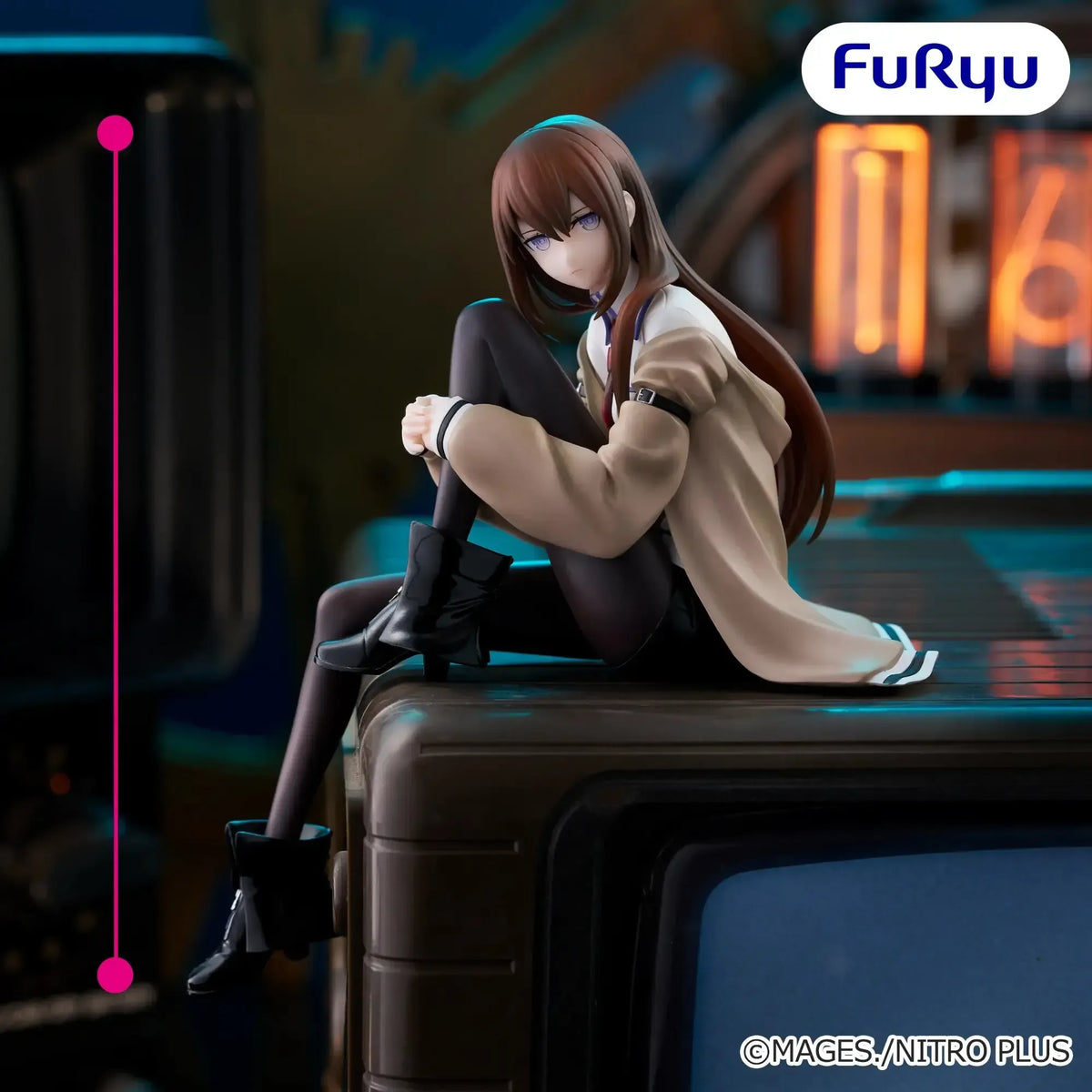 Steins;Gate Noodle Stopper Figure: Makise Kurisu