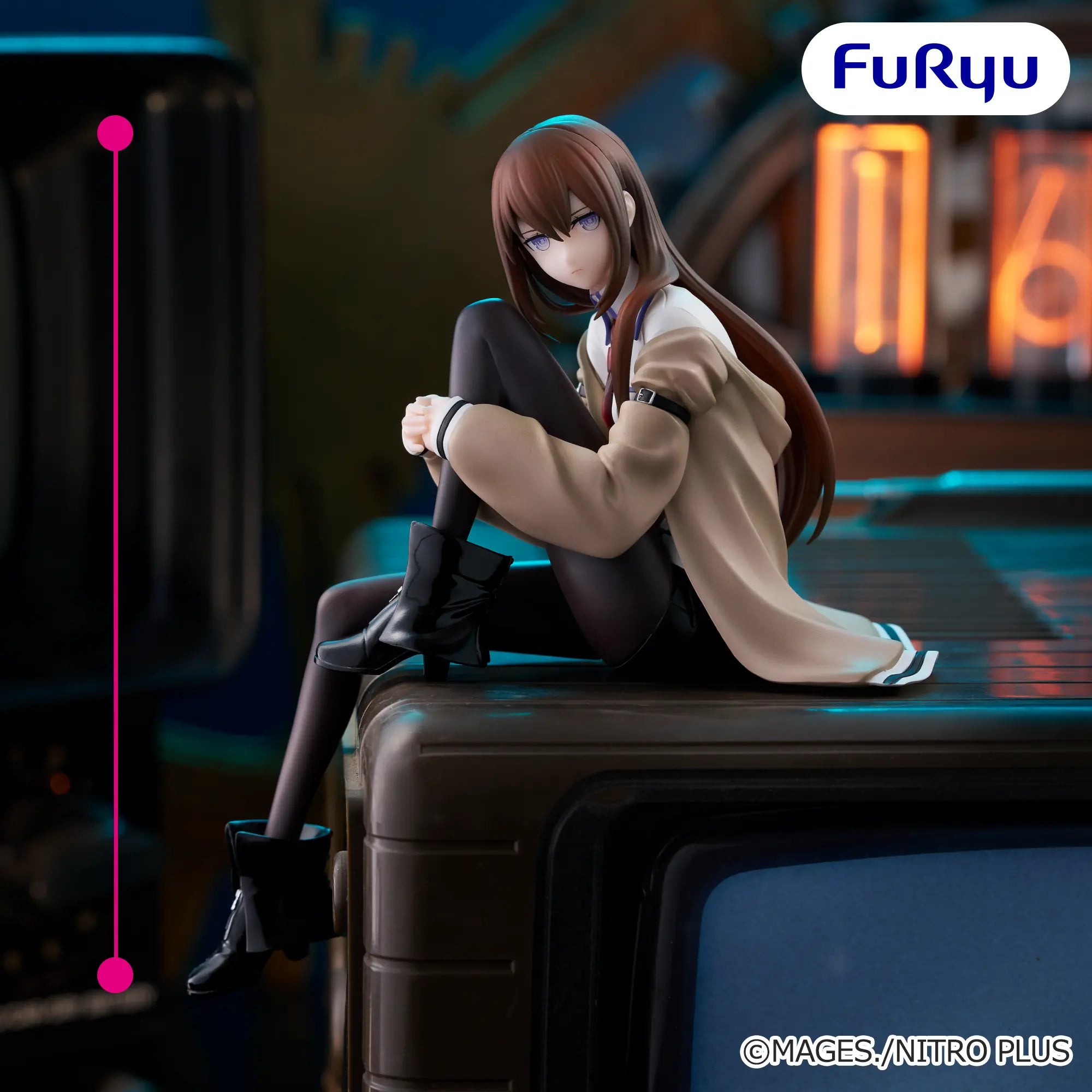 Steins;Gate Noodle Stopper Figure: Makise Kurisu