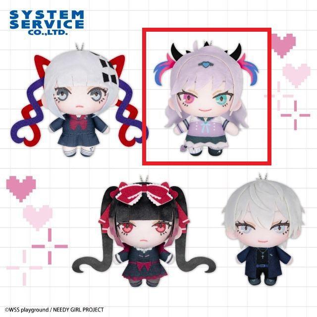 System Service NEEDY GIRL OVERDOSE – Purple Lollipop Plush Part 2 (Approx. 12 cm)