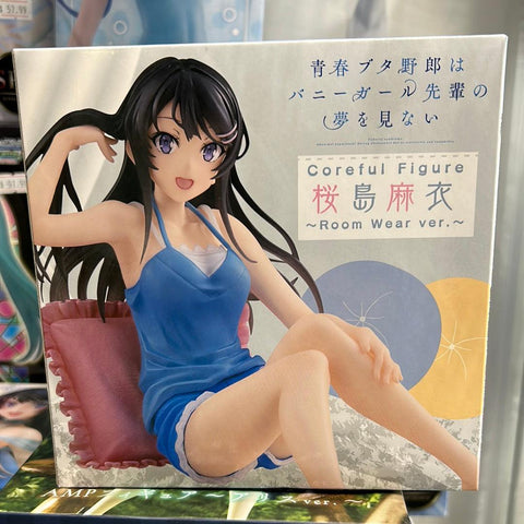 TAITO Coreful Figure Rascal Does Not Dream of Bunny Girl Senpai Mai Sakurajima: Roomwear Ver.