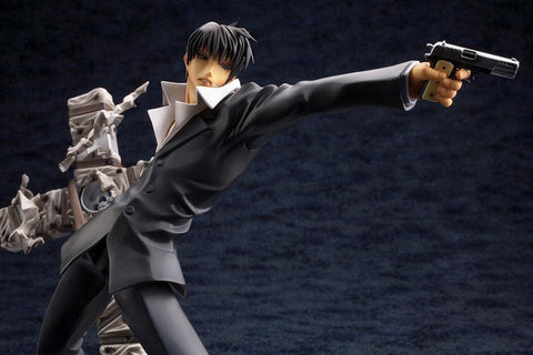 TRIGUN BADLANDS RUMBLE Kotobukiya ARTFX J NICHOLAS D. WOLFWOOD RENEWAL PACKAGE VER.