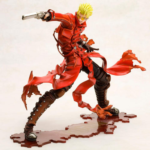 TRIGUN BADLANDS RUMBLE Kotobukiya ARTFX J VASH THE STAMPEDE RENEWAL PACKAGE VER.