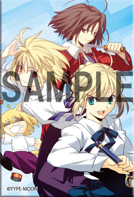 TYPE-MOON Ace KADOKAWA Cover Illustration Square Can Badge Collection(1 Random)