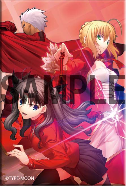 TYPE-MOON Ace KADOKAWA Cover Illustration Square Can Badge Collection(1 Random)