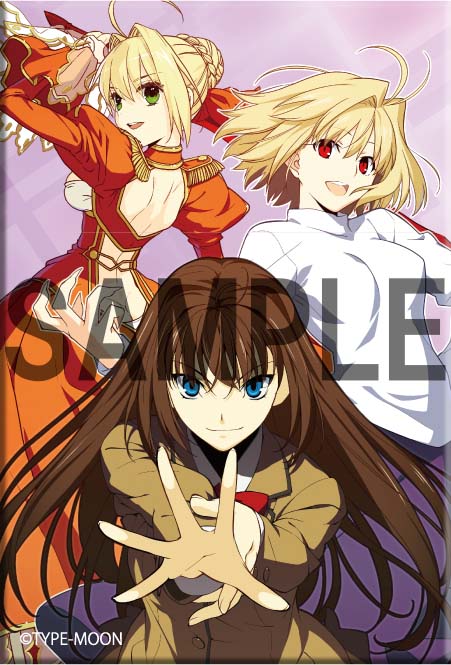 TYPE-MOON Ace KADOKAWA Cover Illustration Square Can Badge Collection(1 Random)