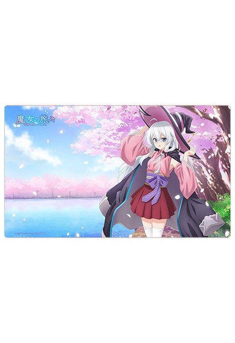 The Journey of Elaina Curtain Tamashii Original Illustration Rubber Mat Elaina / Cherry Blossoms