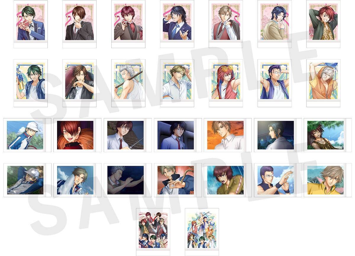The Prince of Tennis II 20th Anniversary Pasha Kore Instant Photo Style Collection Card