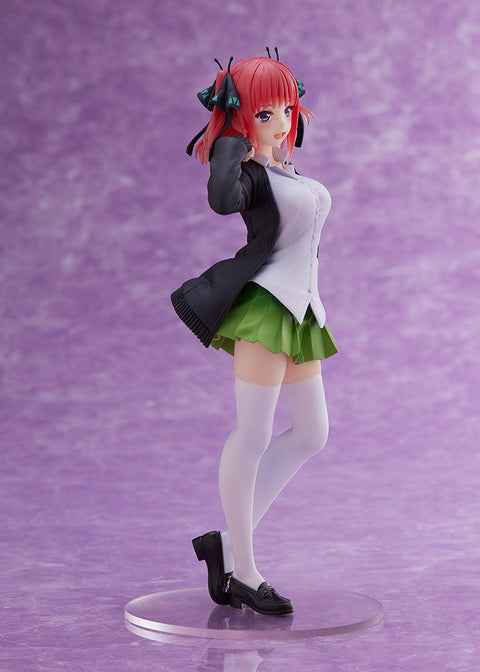 The Quintessential Quintuplets 2 Taito Coreful Figure Nino Nakano (School Uniform Ver.) Renewal Edition