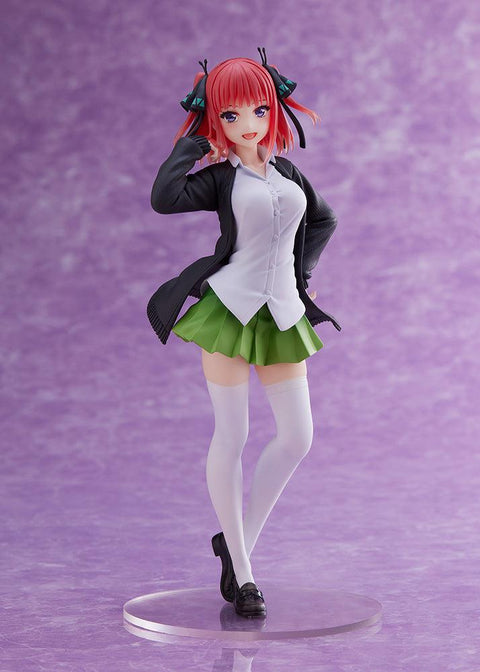 The Quintessential Quintuplets 2 Taito Coreful Figure Nino Nakano (School Uniform Ver.) Renewal Edition