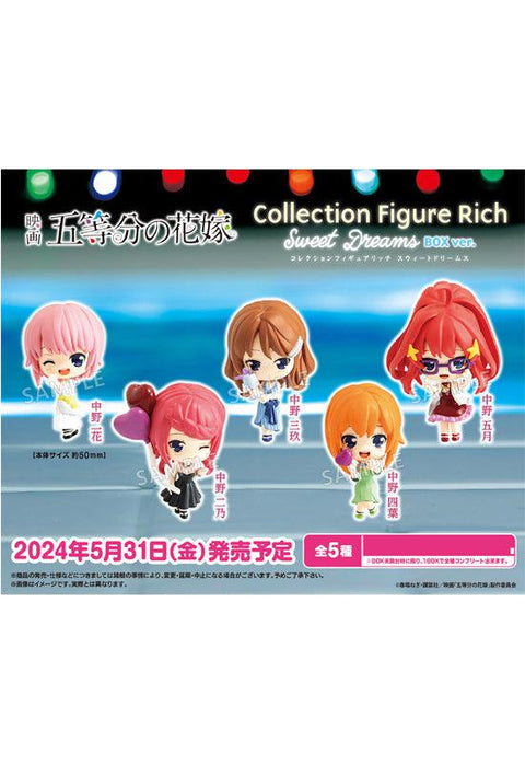 The Quintessential Quintuplets Movie Bushiroad Creative Collection Figure Rich Sweet Dreams Box Ver. (1 Random)