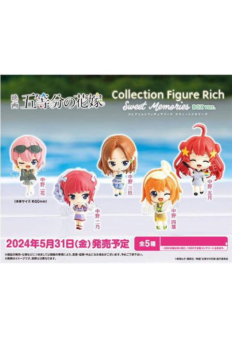 The Quintessential Quintuplets Movie Bushiroad Creative Collection Figure Rich Sweet Memories Box Ver. (1 Random)