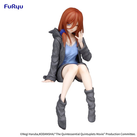 The Quintessential Quintuplets Movie FuRyu Noodle Stopper Figure Miku Nakano Loungewear ver.