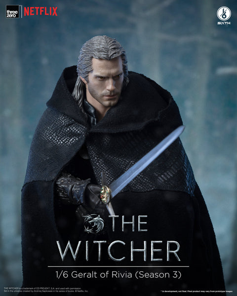 The Witcher threezero 3A 1/6 Geralt of Rivia Season 3