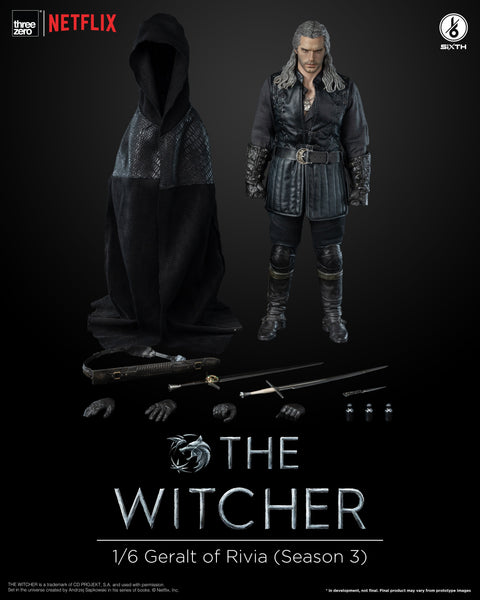 The Witcher threezero 3A 1/6 Geralt of Rivia Season 3