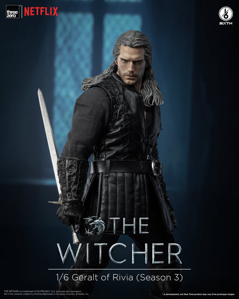 The Witcher threezero 3A 1/6 Geralt of Rivia Season 3