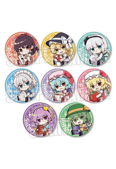 Touhou Project Bell House GyuGyutto Trading Can Badge(1 Random)