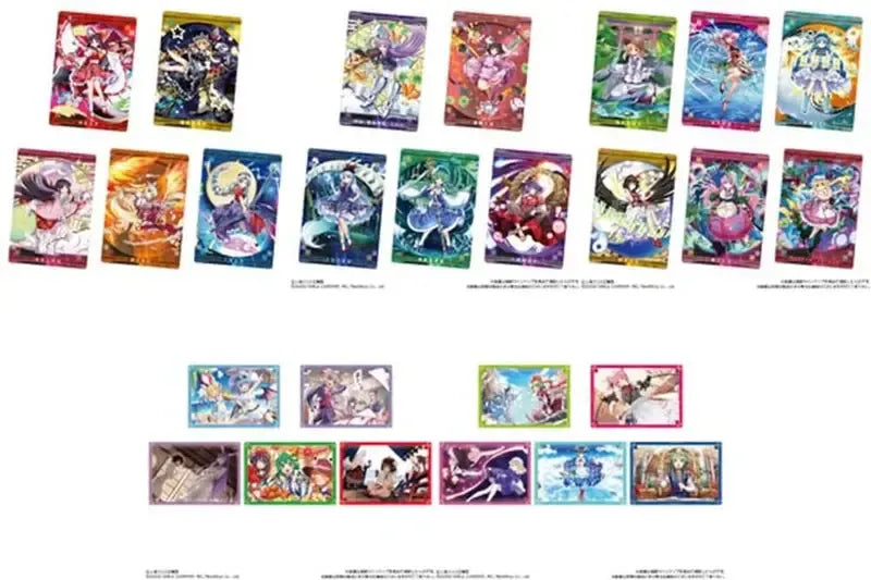 Touhou Project Wafer Metal Card