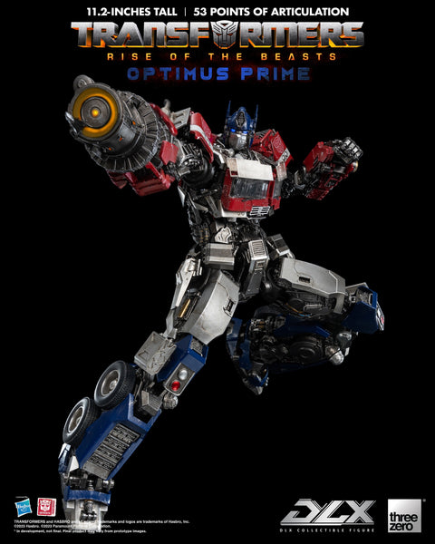 Transformers: Rise of the Beasts Threezero DLX Optimus Prime