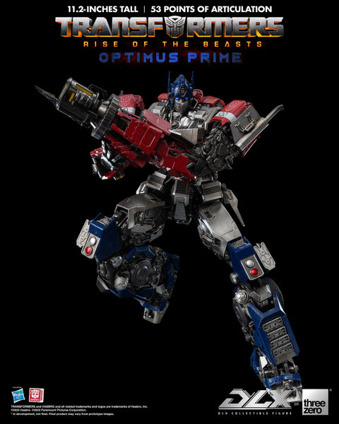 Transformers: Rise of the Beasts Threezero DLX Optimus Prime