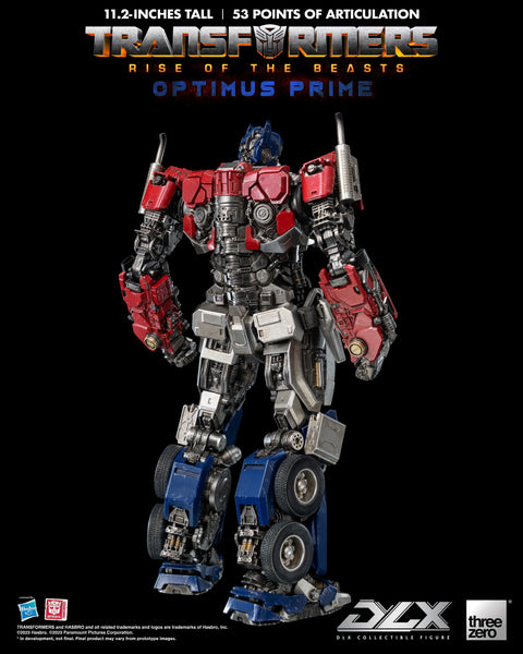 Transformers: Rise of the Beasts Threezero DLX Optimus Prime