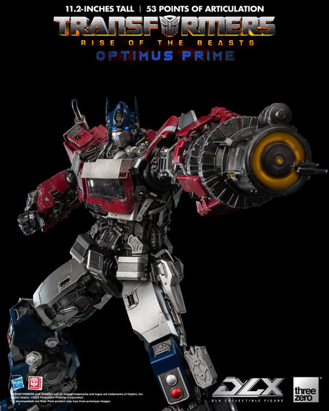 Transformers: Rise of the Beasts Threezero DLX Optimus Prime