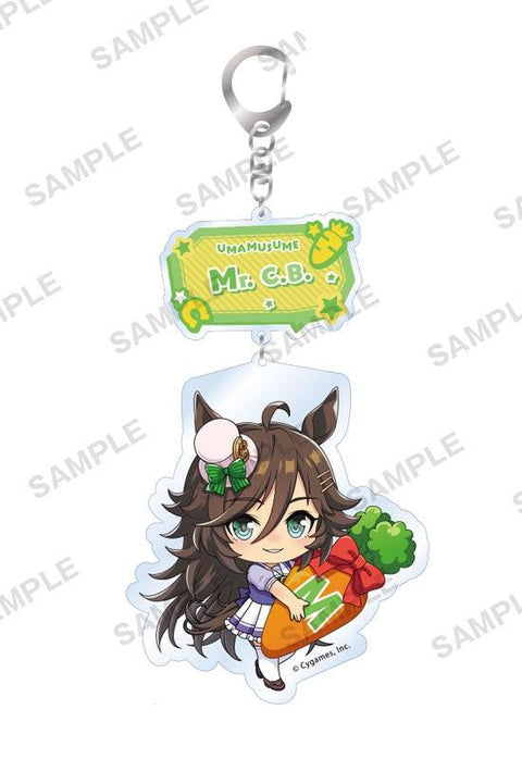 Uma Musume Pretty Derby Bushiroad Creative Mugyu Mini Acrylic Key Chain Vol.2 Mr.C.B.