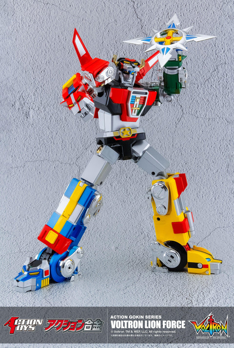 Voltron: Defender of the Universe ACTION TOYS Action Alloy Voltron Lion Force