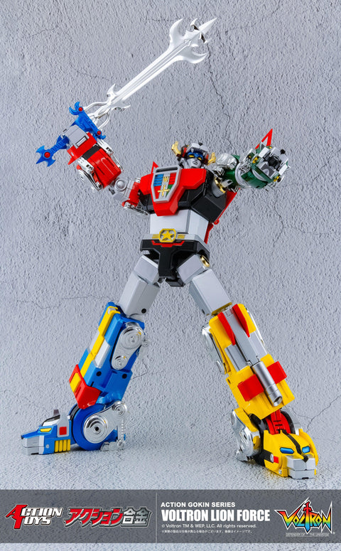 Voltron: Defender of the Universe ACTION TOYS Action Alloy Voltron Lion Force