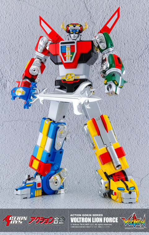 Voltron: Defender of the Universe ACTION TOYS Action Alloy Voltron Lion Force