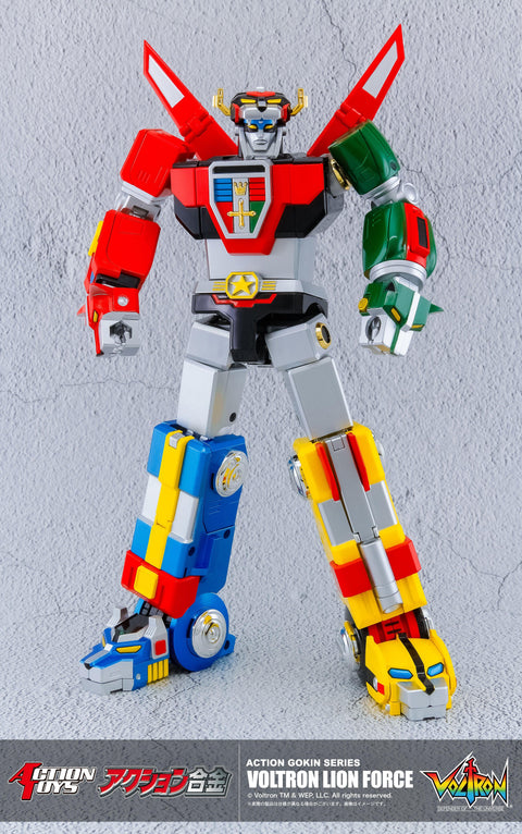 Voltron: Defender of the Universe ACTION TOYS Action Alloy Voltron Lion Force