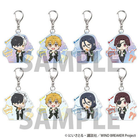 WIND BREAKER Trading Acrylic Keychain Mogu Mogu ver. vol.1