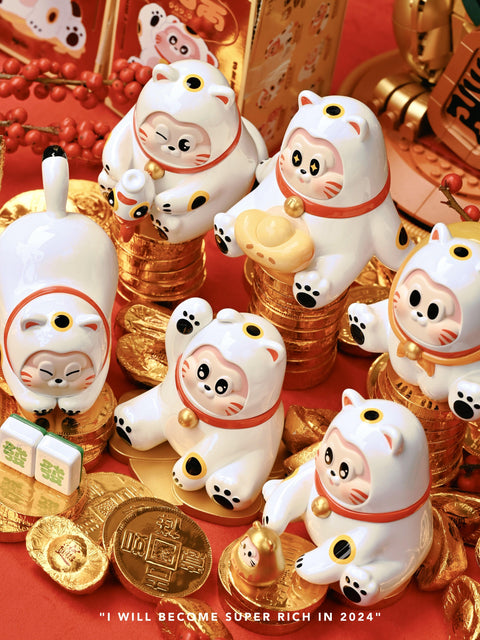 WOOO THE SLLO MANEKINEKO SERIES TRADING FIGURE (1 Random)