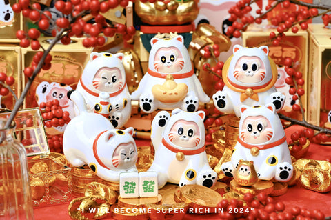 WOOO THE SLLO MANEKINEKO SERIES TRADING FIGURE (1 Random)