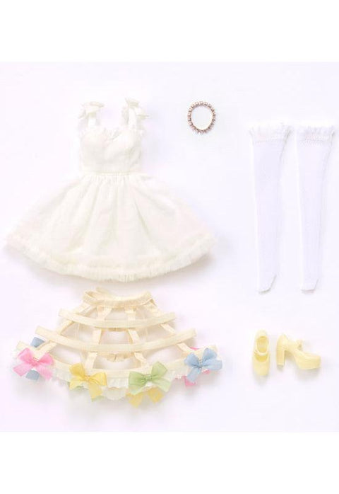 be my baby！Cherry Dress set AMAKUNI Hobby Japan Crinoline Ribbon Crazy -Blanc-