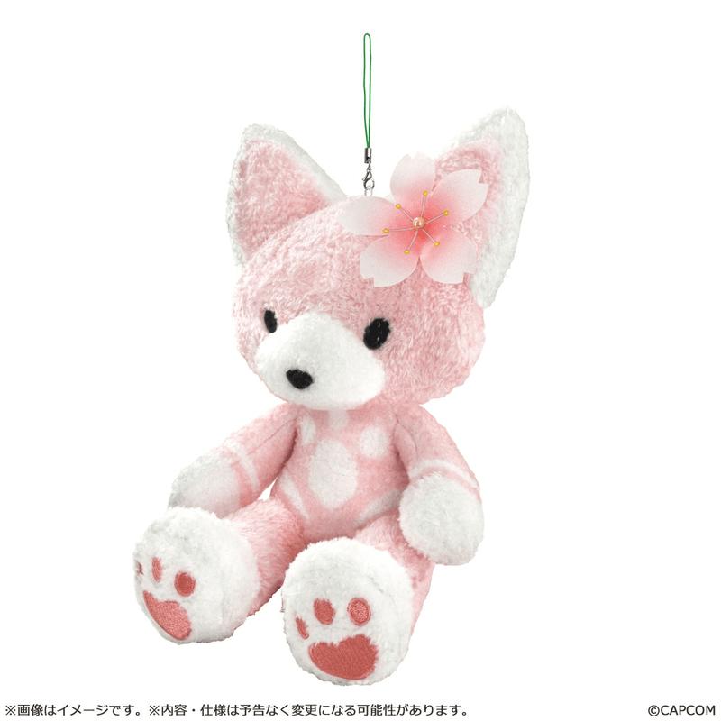 Monster Hunter Wilds Sakura Felyne Teddy
