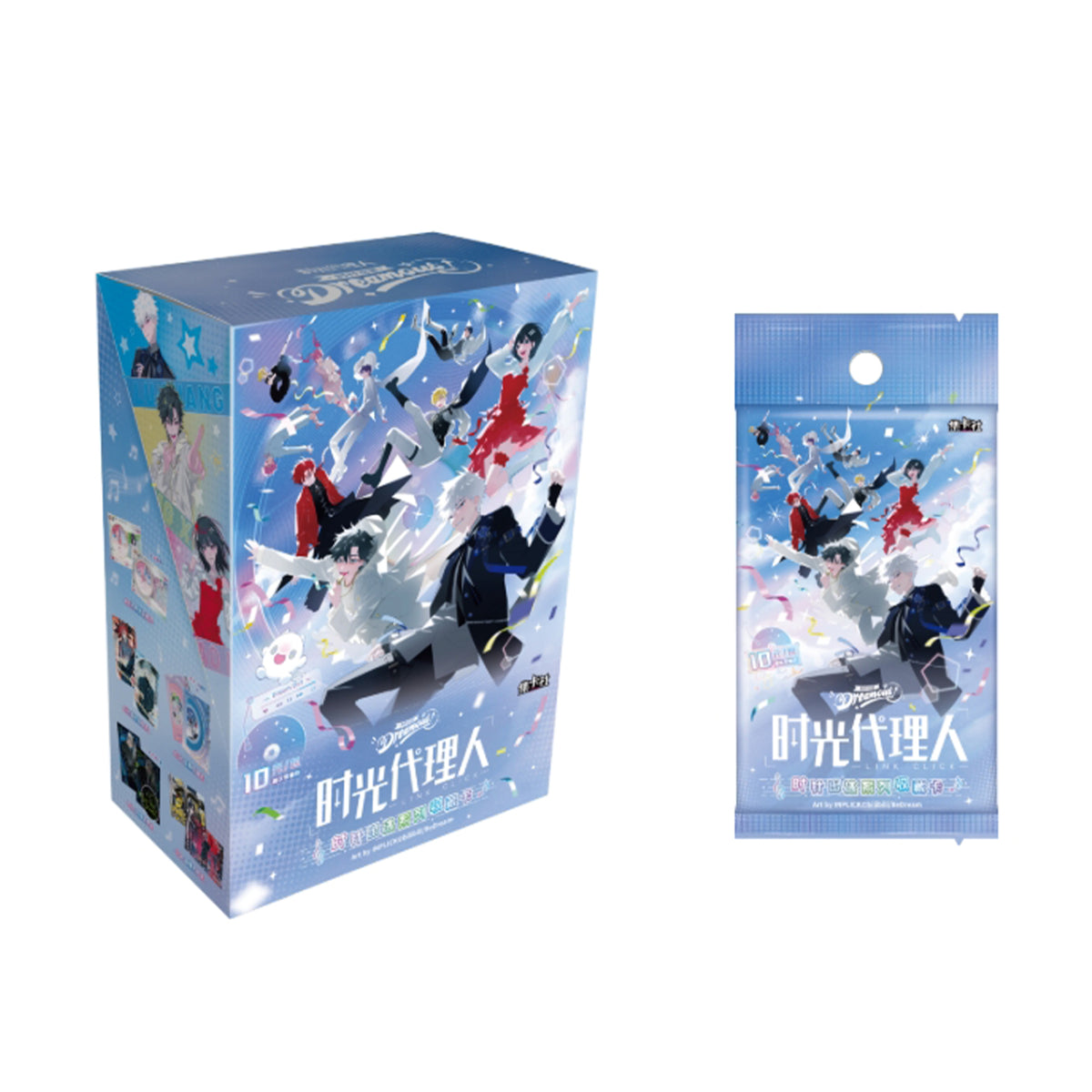 Card.Fun Link Click (Shiguang Dailiren) Immersive Memories Music Live Series Collectible Trading Cards – 3 Cards / Pack (Random)