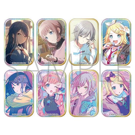 Hatsune Miku: Colorful Stage! Project SEKAI Square Badge Collection Vol. 60 B (Random)