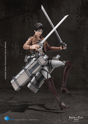 HIYA Exquisite Basic Series 1/12 5.9 Inch Attack on Titan 1-3 Eren Yeager Action Figure