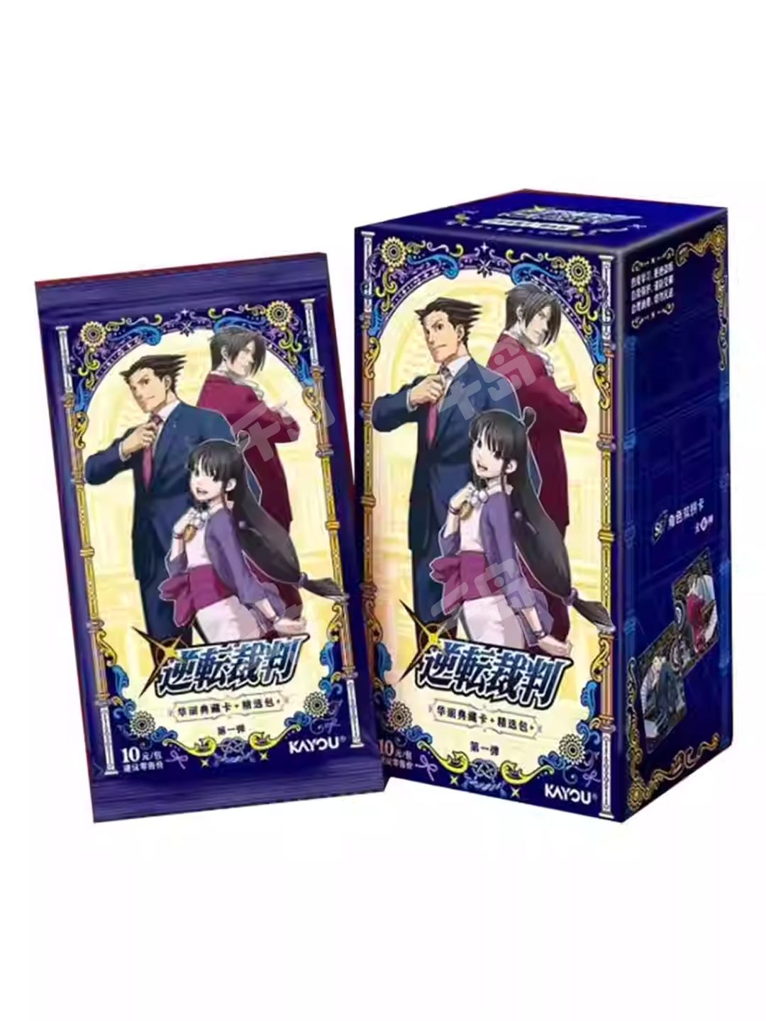 Kayou Ace Attorney Gorgeous Collection Vol. 1 Collectible Trading Cards – 5 Cards / Pack (1 Random Pack)