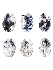 Ad Astra Studio Erha / 2HA: The Husky and His White Cat Shizun – Ink Wash Style Badge Blind Box – 1 Pull