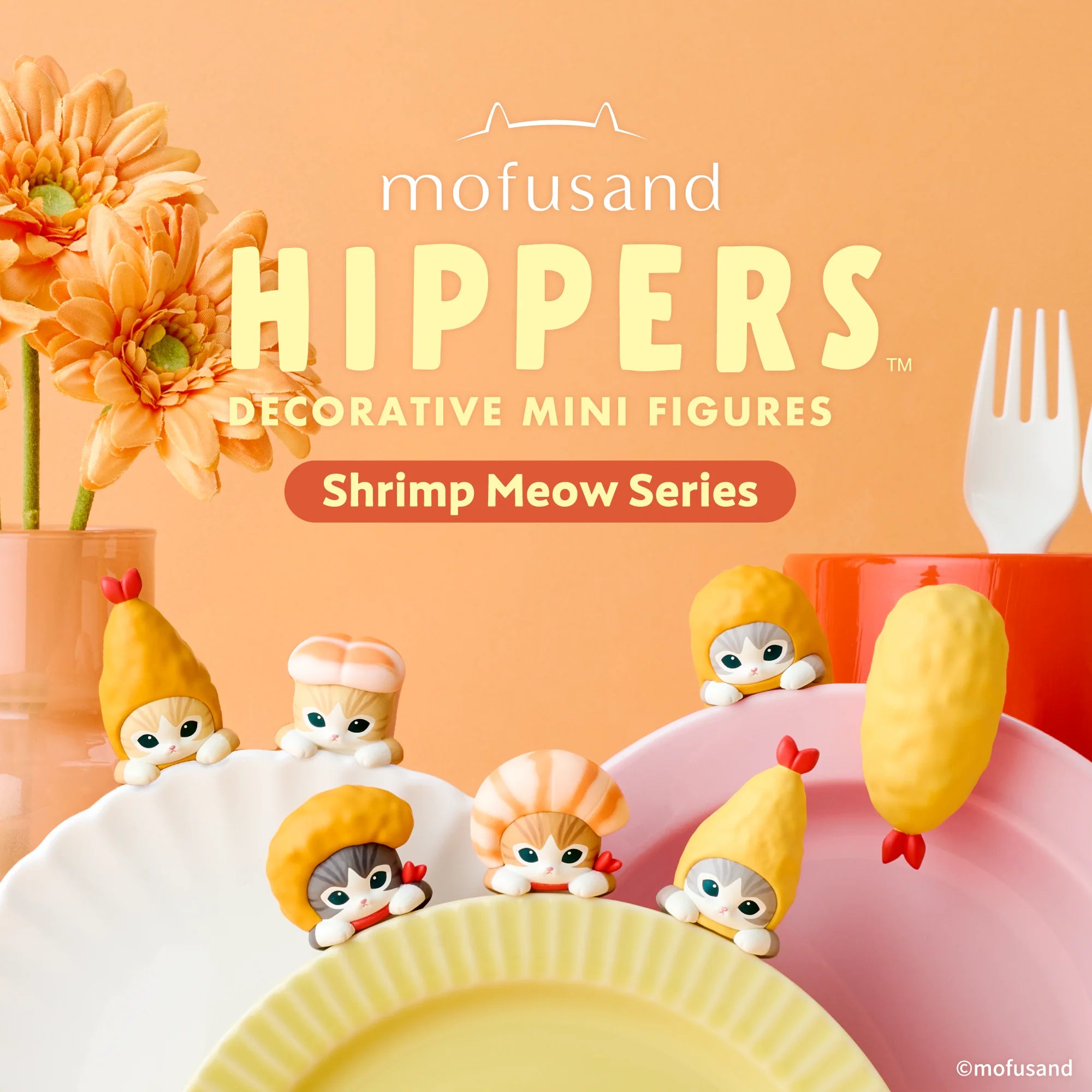 Mofusand Hippers Blind Box Vol.2 - Shrimp Meow Series